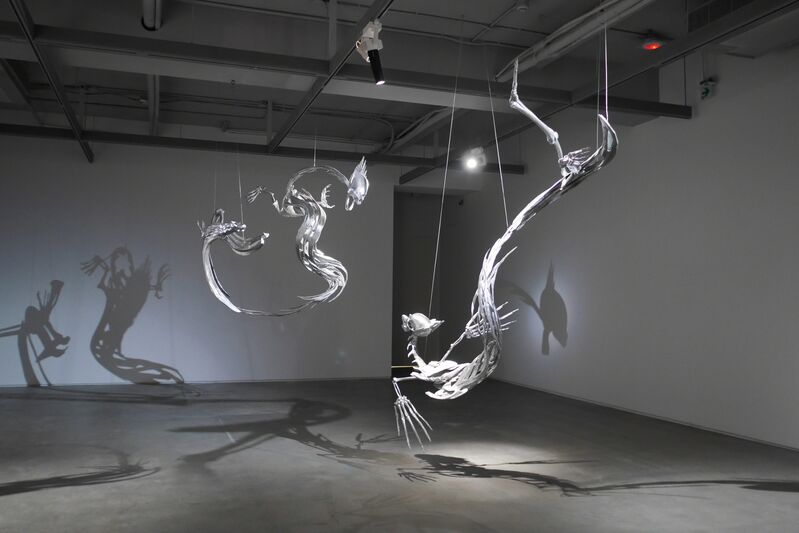 Peng Hung-Chih, ‘Transformation into Dragon and Phoenix’, 2018, Sculpture, Aluminum, Double Square Gallery