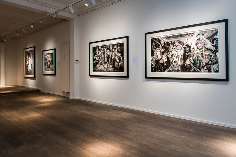 David Yarrow, ‘The Compton Cowboys’, 2018, Photography, Museum Glass, Passe-Partout & Black wooden frame, Leonhard's Gallery