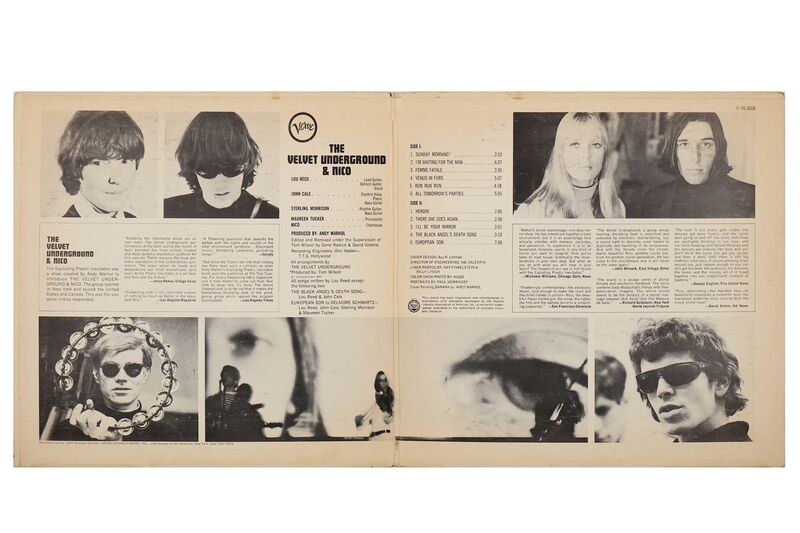 Andy Warhol, ‘Velvet Underground LP’, Other, Record, sleeve and cover, Chiswick Auctions