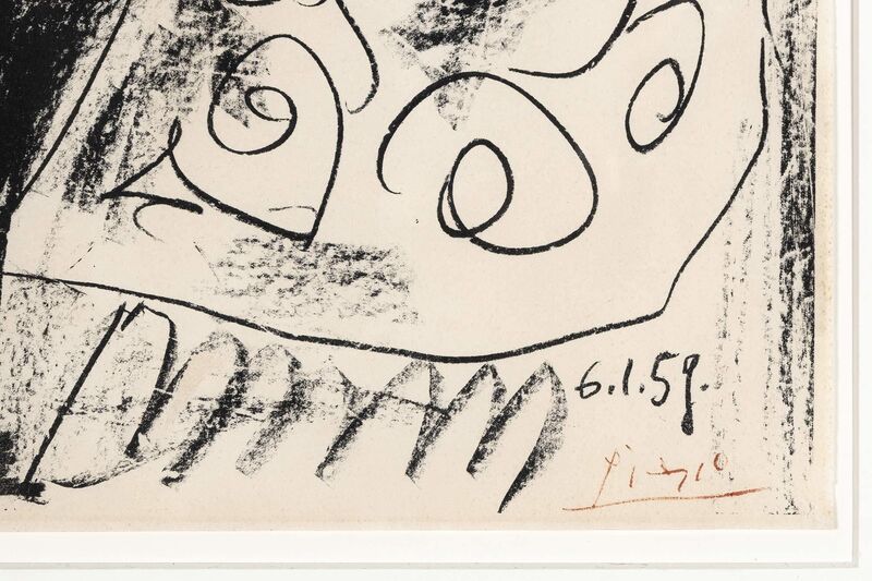 Pablo Picasso, ‘Le Vieux Roi (B. 869)’, 1959, Print, Lithograph on Arches paper, Doyle