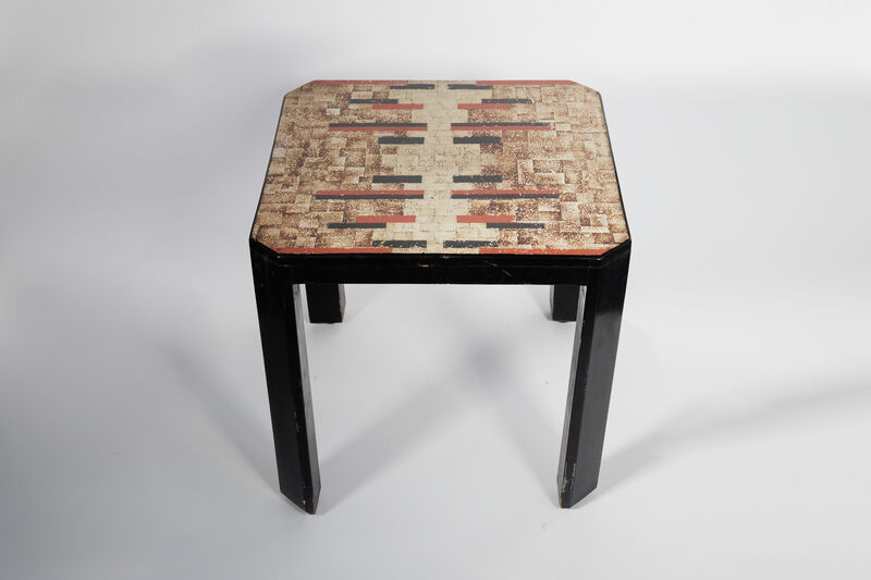 Jean Dunand, ‘Art Deco Table’, ca. 1920s, Design/Decorative Art, Lacquered eggshell, Chinese lacquered wood, Maison Gerard