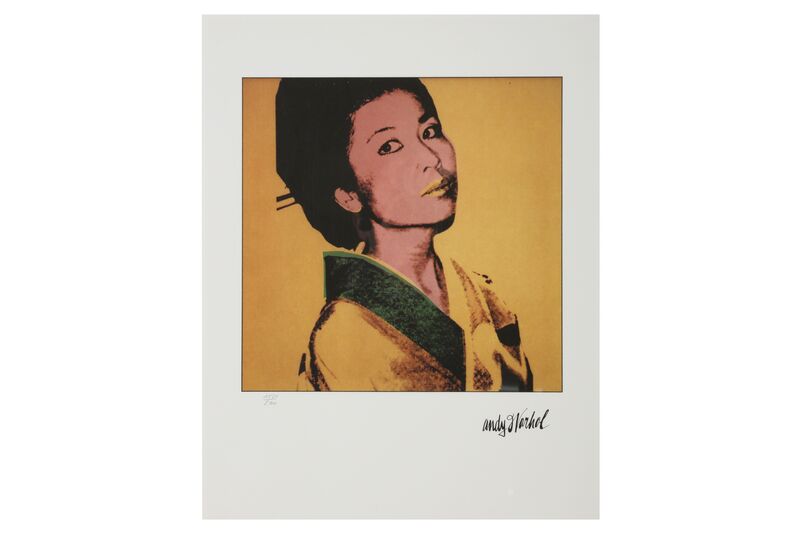 Andy Warhol, ‘Faces - Kimiko Powers’, 1980s, Print, Lithograph, Chiswick Auctions
