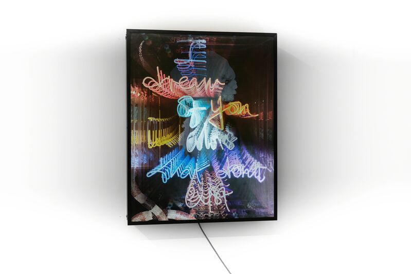 Olivia Steele, ‘Third Eye Activation Portal (Lenticular Light Box)’, 2017, Photography, Lenticular acrylic laminated print light box, MAIA Contemporary