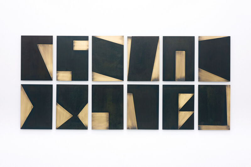 M'Barek Bouhchichi, ‘Métayer / Sharecropper’, 2019, Installation, Oxidized metal and copper, Selma Feriani Gallery