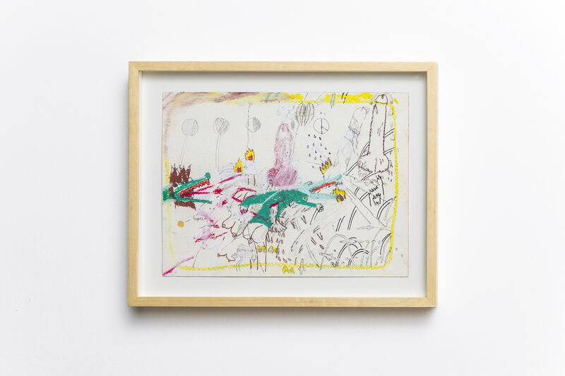 Rafael Carneiro, ‘Untitled’, 2014, Drawing, Collage or other Work on Paper, Colored pencil, graphite and pastel on paper, Luciana Brito Galeria  