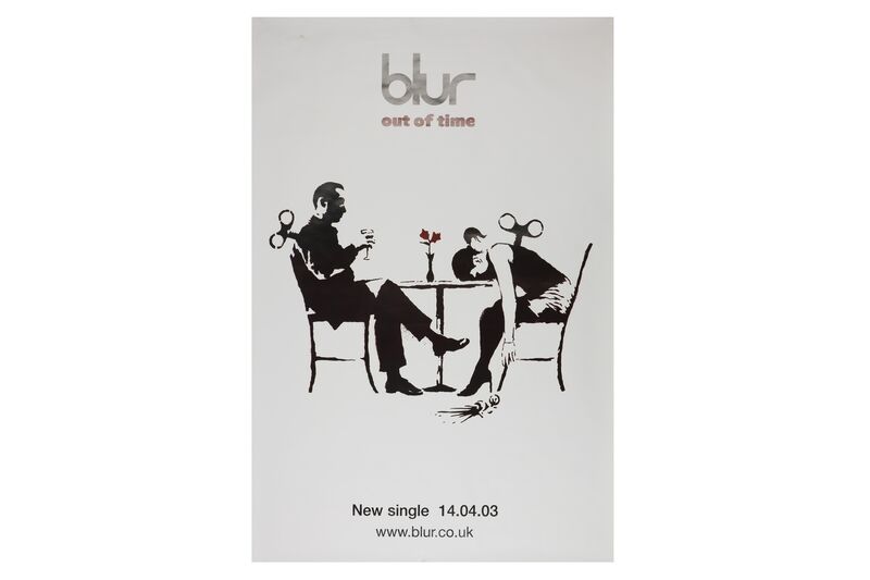 Banksy, ‘Blur "Out of time" Promo Poster’, 2003, Ephemera or Merchandise, Poster, Chiswick Auctions