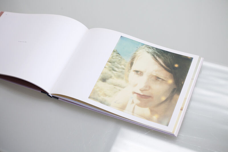 Stefanie Schneider, ‘WASTELANDS Edition of 50 including 'Waiting for Randy' analog C-Print’, 2006, Books and Portfolios, Hardcover, 80 pages, 29,7 x 21 cm, english, linen cover with image imprinted with analog C-Print in linen box, Instantdreams