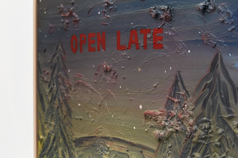 Jack Burton, ‘Open Late’, 2020, Painting, Oil paint on aluminium in custom frame, CASTOR