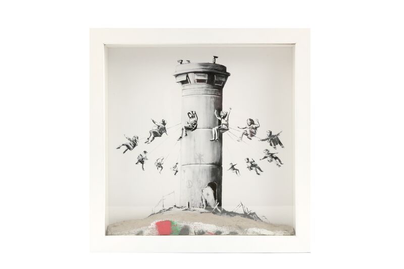 Banksy, ‘Walled Off Hotel Box Set’, 2017, Mixed Media, Concrete And Lithograph, Chiswick Auctions
