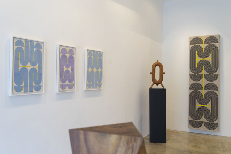 Aleph Geddis, ‘Portia’, 2020, Sculpture, Hand-carved Monkeypod wood, Massey Klein Gallery