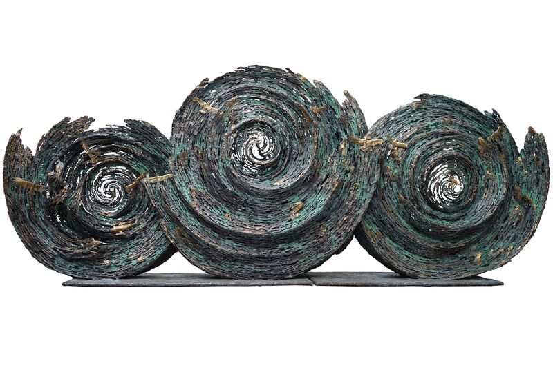 Nyoman Nuarta, ‘Circle of Life ⽣生不息’, 2020, Sculpture, Copper and Brass 铜，黄铜, Linda Gallery