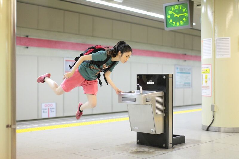 Natsumi Hayashi, ‘Today's Levitation 05/06/2011’, 2011, Photography, Lambda  print, Contemporary by Golconda