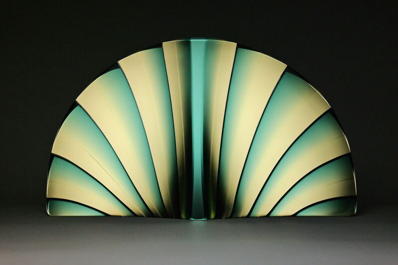 Laszlo Lukacsi, ‘Palm’, 2015, Sculpture, Polished layered glass, Avran Fine Art