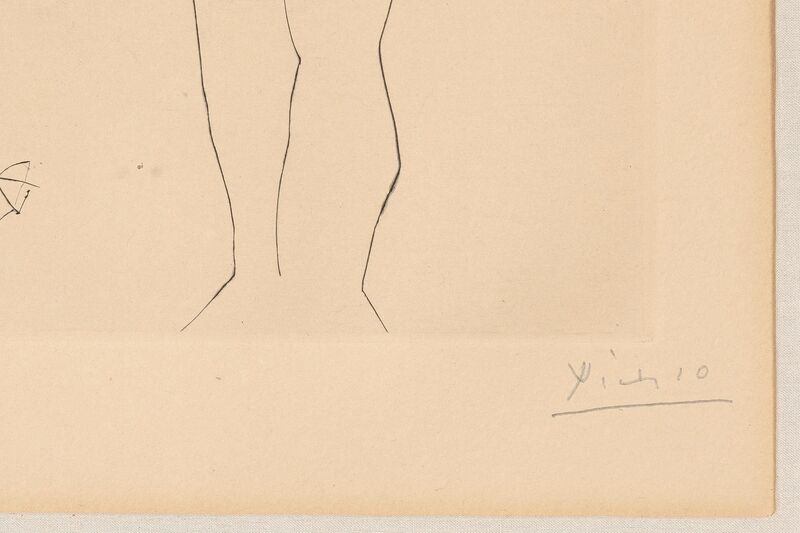 Pablo Picasso, ‘Deux Femmes (B. 1203)’, 1965, Print, Drypoint on cream wove paper, Doyle