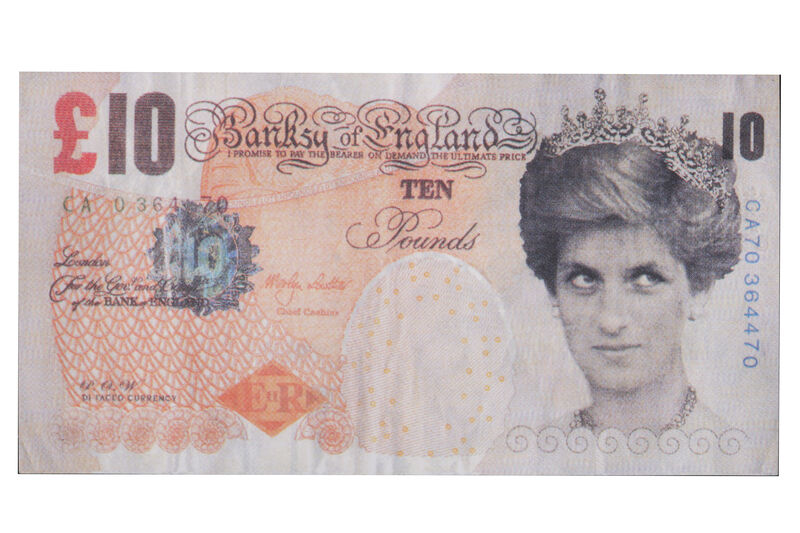 Banksy, ‘Di-Faced Tenner’, 2004, Print, Offset print, Chiswick Auctions
