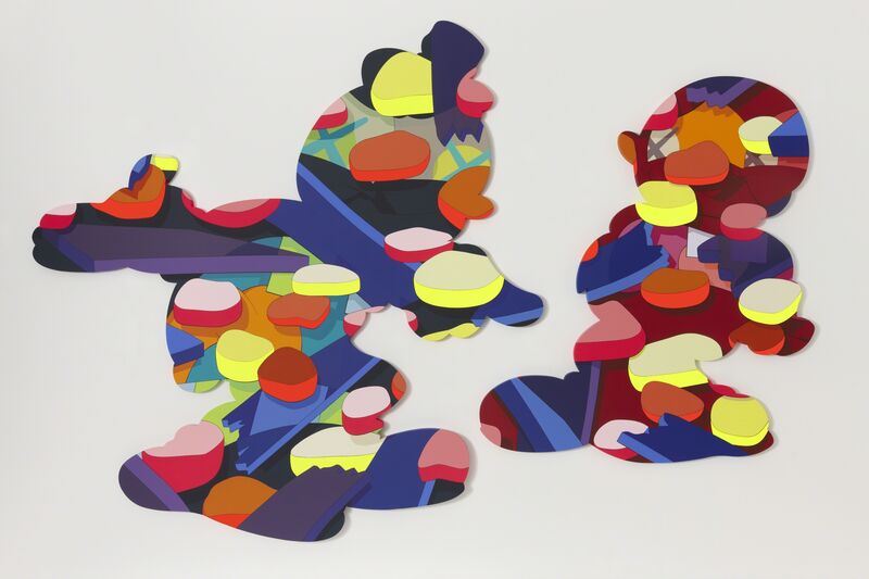 KAWS, ‘PASS THE BLAME’, 2013, Painting, Acrylic on canvas, Modern Art Museum of Fort Worth