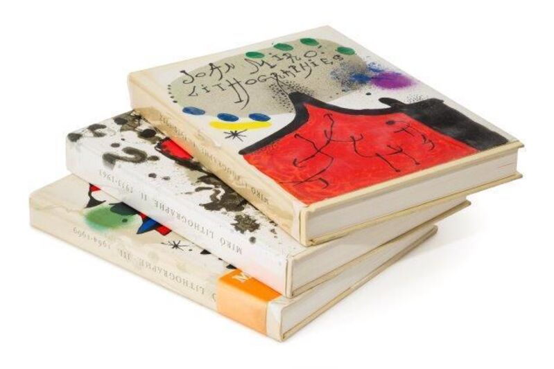 Joan Miró, ‘Miro Lithographe, Vol. I-III’, Books and Portfolios, Three books, Roseberys