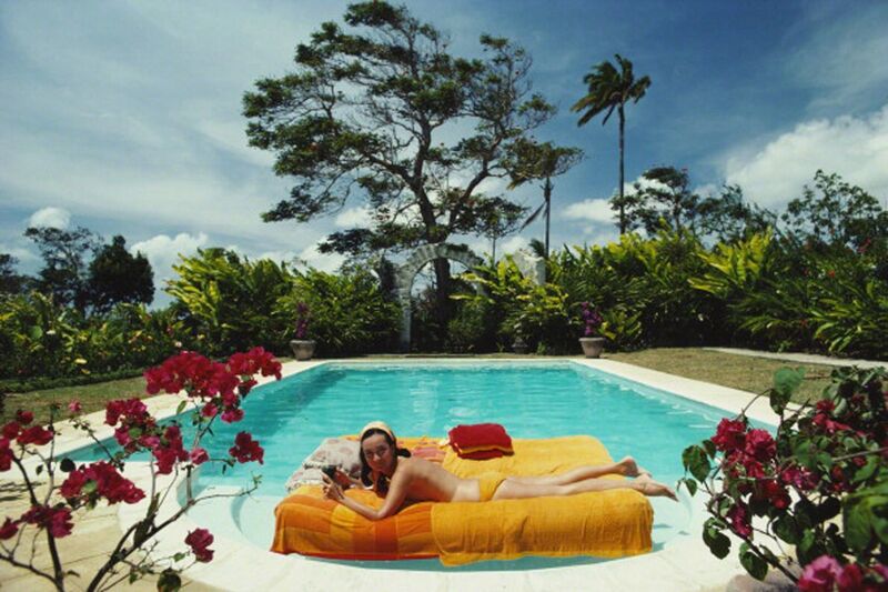 Slim Aarons, ‘Sunbathing in Barbados’, 1976, Photography, Lambda, Undercurrent Projects