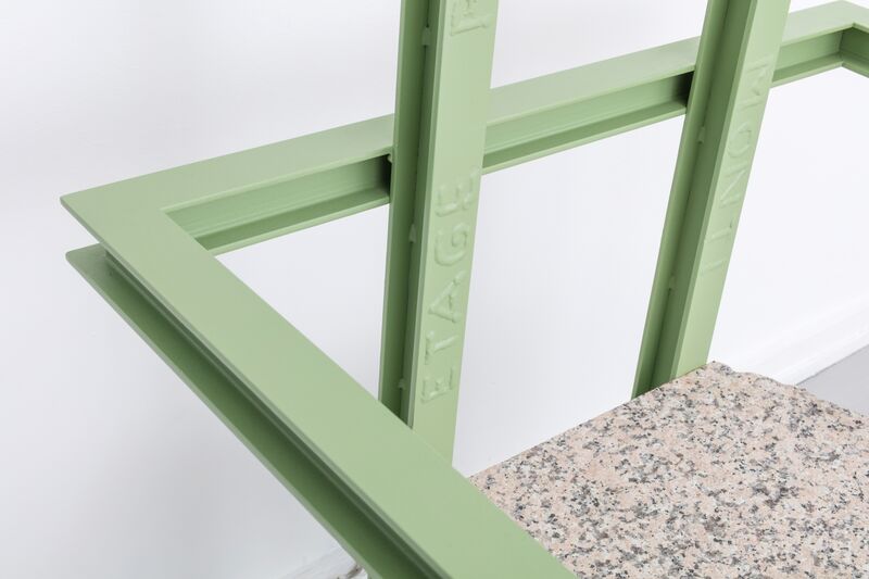 Fredrik Paulsen, ‘Iron Chair’, 2018, Design/Decorative Art, Iron, Granite, Etage Projects