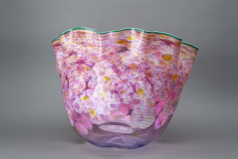 Dale Chihuly, ‘Large Hand Blown Glass Sculpture Macchia Basket Signed, Dated’, 1984, Sculpture, Glass, Modern Artifact