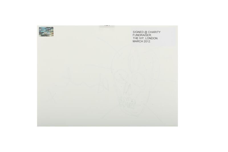 Damien Hirst, ‘Skull signed DHirst (centre)’, Drawing, Collage or other Work on Paper, Ink, Chiswick Auctions