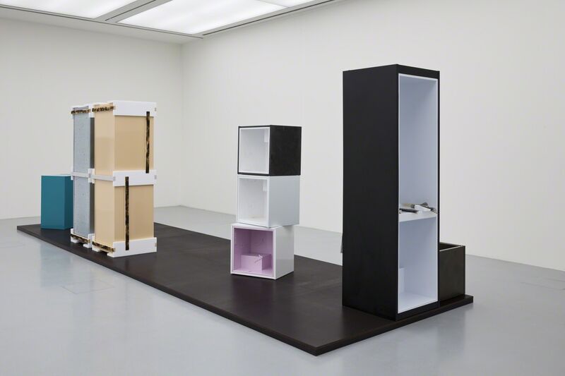 Magali Reus, ‘(3 part fridge) (x-small fridges stacked)’, 2014, Installation, kestnergesellschaft