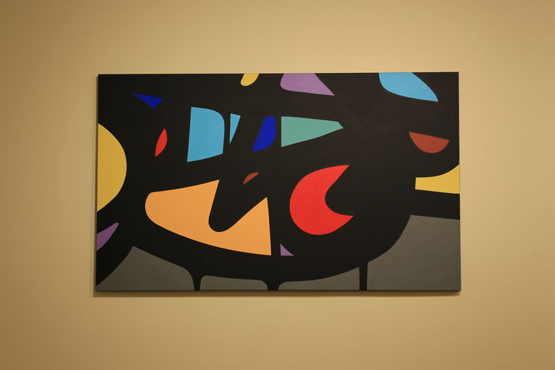JM Rizzi, ‘Sanctuary’, 2014, Painting, Enamel on canvas, Woodward Gallery