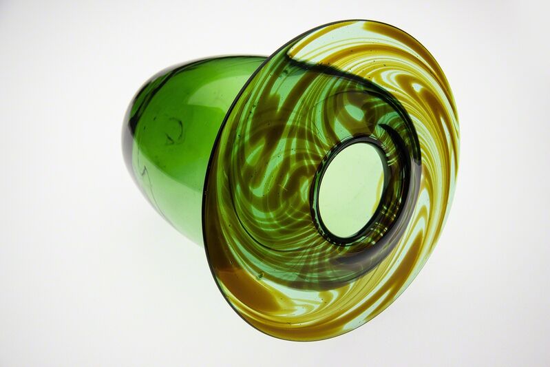 Dale Chihuly, ‘Green Vase 74’, 1974, Sculpture, Glass, Modern Artifact