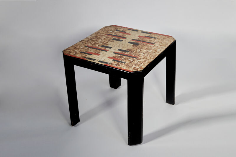 Jean Dunand, ‘Art Deco Table’, ca. 1920s, Design/Decorative Art, Lacquered eggshell, Chinese lacquered wood, Maison Gerard