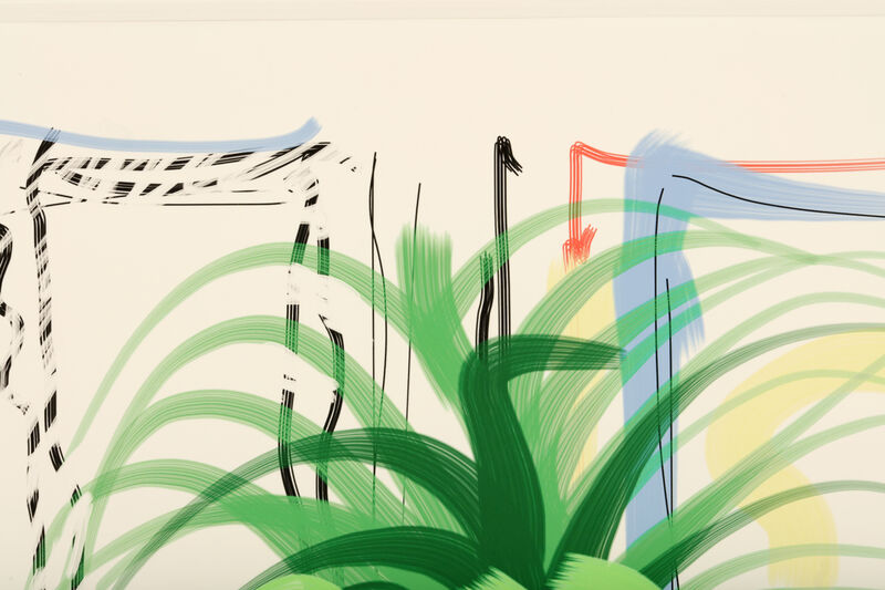 David Hockney, ‘Untitled No.468, from A Bigger Book: Art Edition C’, Drawing, Collage or other Work on Paper, IPad drawing in colours printed on archival paper , Chiswick Auctions