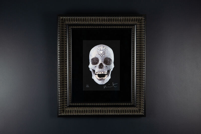 Damien Hirst, ‘For The Love Of God’, 2009, Print, Silkscreen with Diamond Dust., The Drang Gallery