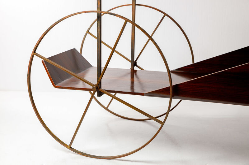 Jorge Zalszupin, ‘Tea Cart’, 1959, Design/Decorative Art, Solid wood, plywood, veneered wood and iron, Mercado Moderno
