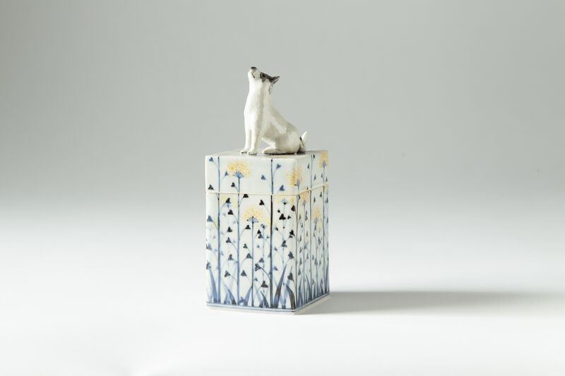 Kensuke Fujiyoshi, ‘Dog and Sheperd's Purse Box II’, 2019, Sculpture, Ceramic, Sladmore 