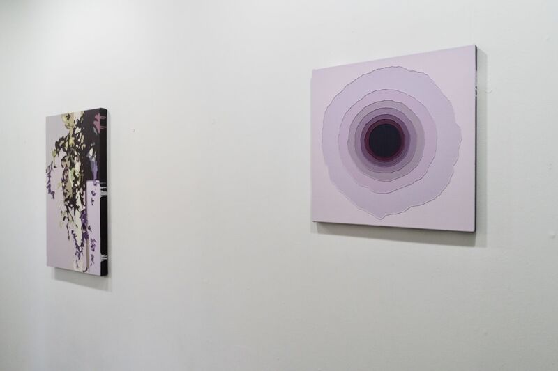 Taro Morimoto, ‘méditation’, 2019, Painting, Oil and acrylic on denim, GALLERY TAGA 2