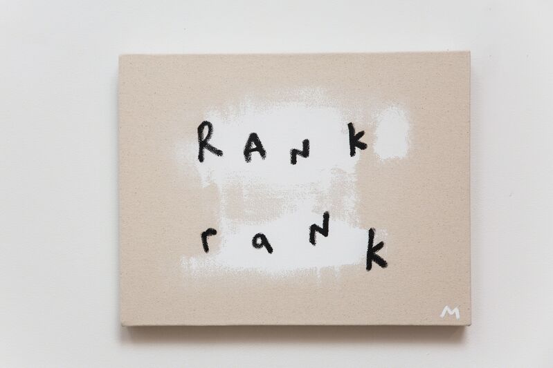 Matthew Tierney, ‘Rank Rank’, 2017, Painting, Acrylic & Oil Stick on Unprimed Cotton Canvas, TOTH GALLERY
