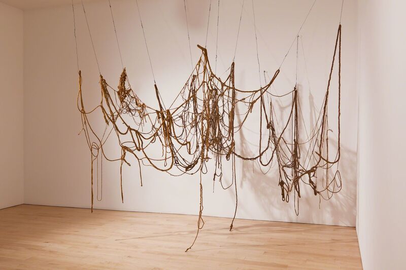 Eva Hesse, ‘No title’, 1969-1970, Sculpture, Latex, rope, string, and wire, Whitney Museum of American Art