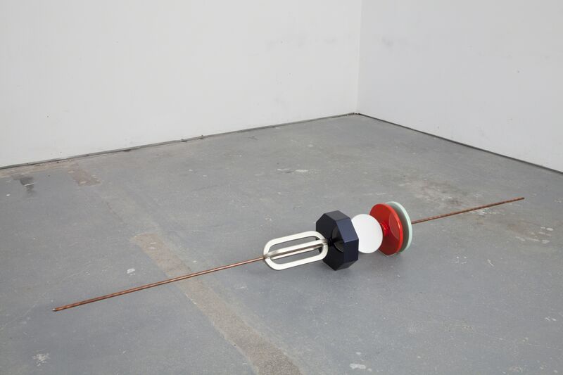 Reuven Israel, ‘SBMLD2’, 2012, Sculpture, Copper coated steel rod and painted MDF 10 x 96 x 10 inches, Shulamit Nazarian