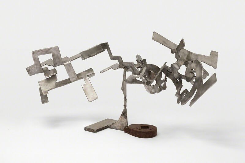 Mark di Suvero, ‘Reason and Chaos’, 2017, Sculpture, Titanium, steel, Paula Cooper Gallery