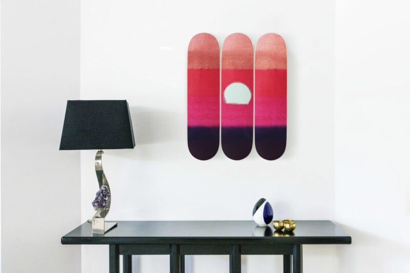Andy Warhol, ‘Sunset (Purple) Skateboard Decks’, 2019, Design/Decorative Art, 7-ply Canadian Maplewood with screen-print, Artware Editions