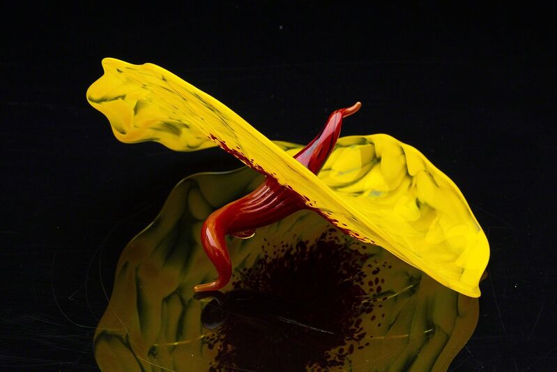 Dale Chihuly, ‘Yellow Bel Fiore’, 2005, Sculpture, Glass, Modern Artifact