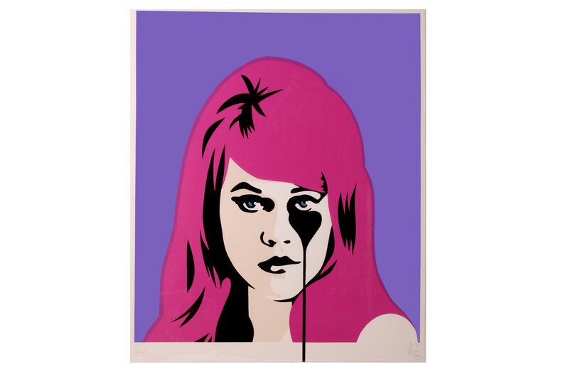 Pure Evil, ‘Jane Fonda - Bubblegum Pink’, Print, Three colour screenprint on 330gsm Fedrigoni paper, Chiswick Auctions