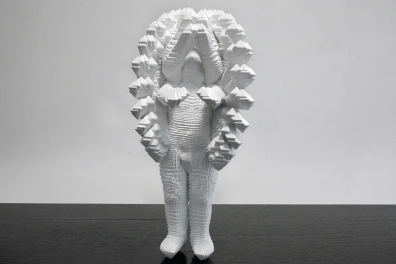 Miao Xiaochun 缪晓春, ‘Ah, time!’, 2019, Sculpture, 3D print photopolymer resin, Eli Klein Gallery