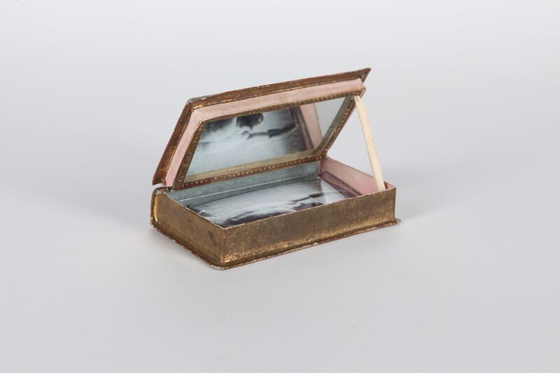 Don Joint, ‘Whatnots: Yoga’, 2015, Photography, Curio box with photographic collage, Childs Gallery