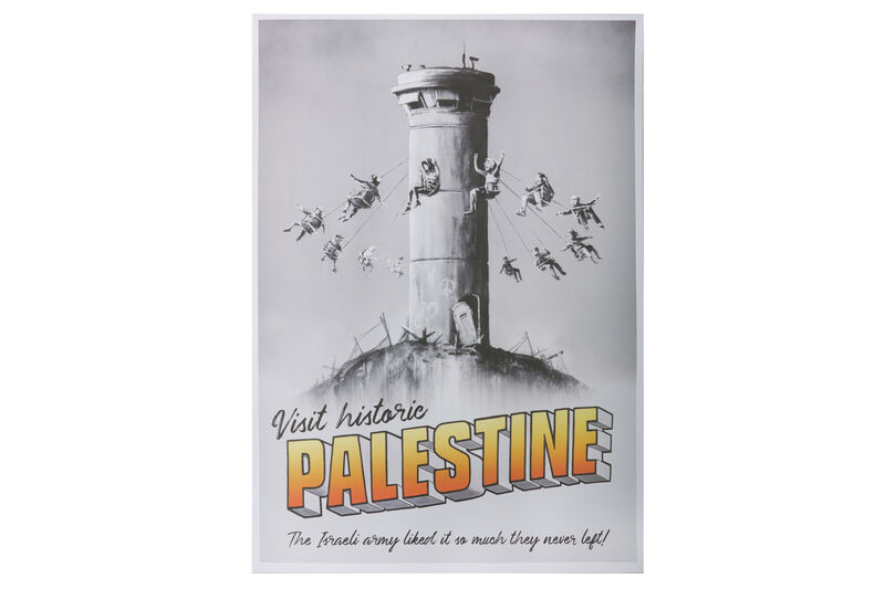 Banksy, ‘Walled Off Palestine Poster’, Print, Giclée print in colour, Chiswick Auctions