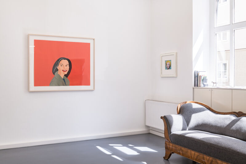 Alex Katz, ‘Big Red Smile ’, 1995, Other, Linolcut, fifteen colous, Galerie Andreas Binder