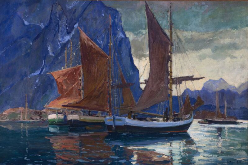 Jonas Lie, ‘In Northern Seas’, c. 1920, Painting, Oil on canvas, Montclair Art Museum