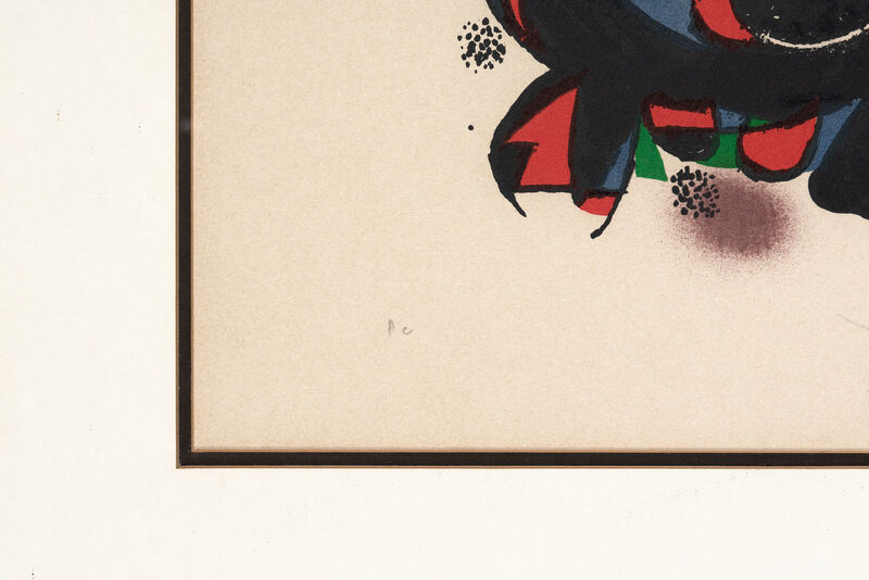 Joan Miró, ‘La Rana (M. 1177)’, 1978, Print, Color lithograph on cream wove paper, Doyle