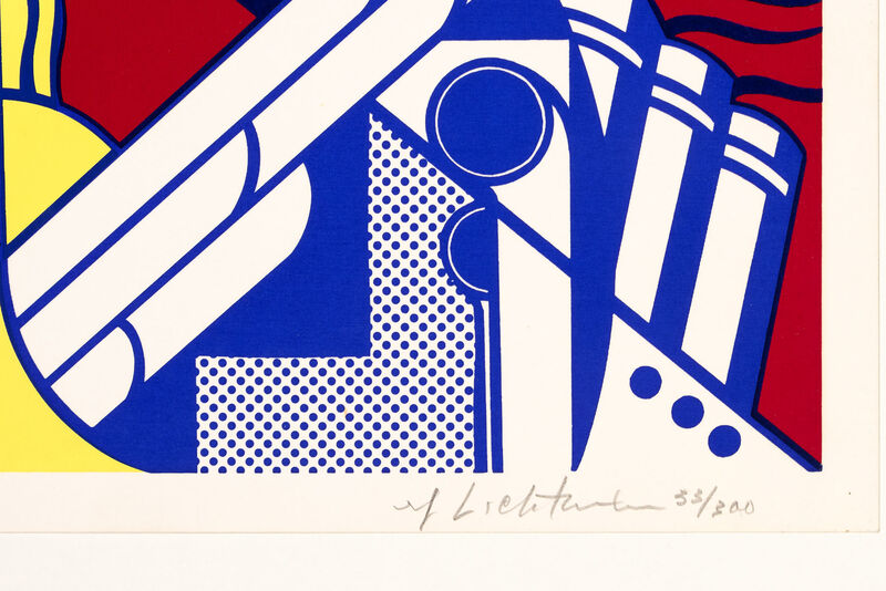 Roy Lichtenstein, ‘Modern Art Poster (Corlett Ii.8)’, 1967, Print, Color screenprint on smooth cream wove paper, Doyle