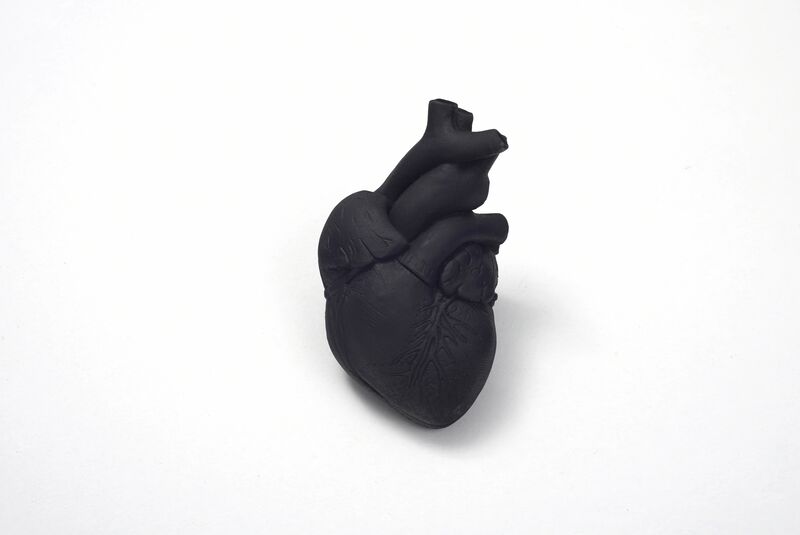 Amina Benbouchta, ‘Untitled (Black Heart)’, 2013, Sculpture, Black resin, Sabrina Amrani