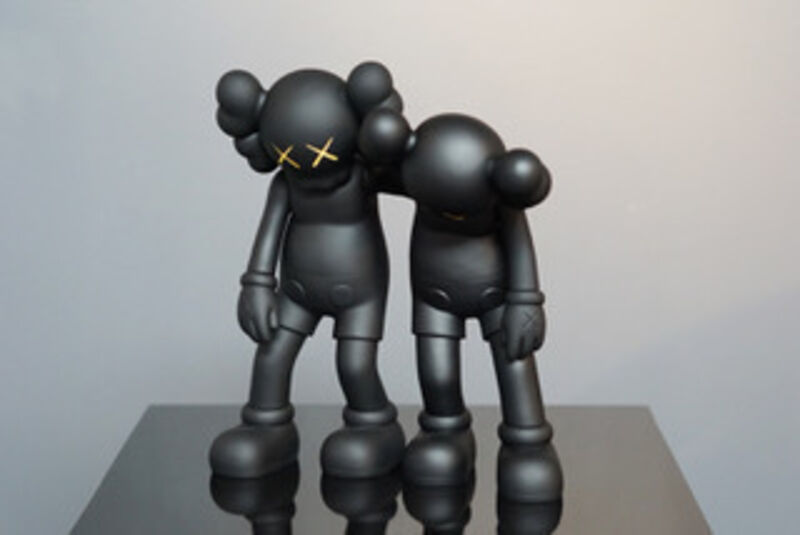 KAWS, ‘Along The Way (Black)’, 2019, Sculpture, Vinyl paint, resin, Rema Hort Mann Foundation Benefit Auction